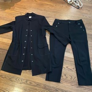 Cabi Black Knit Suit